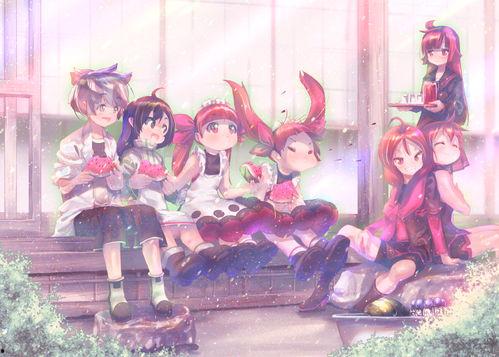 吃瓜萌少女壁纸,捕捉夏日清新少女心